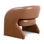 Armchair - Caramel Brown Leather