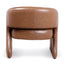 Armchair - Caramel Brown Leather