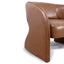 Armchair - Caramel Brown Leather