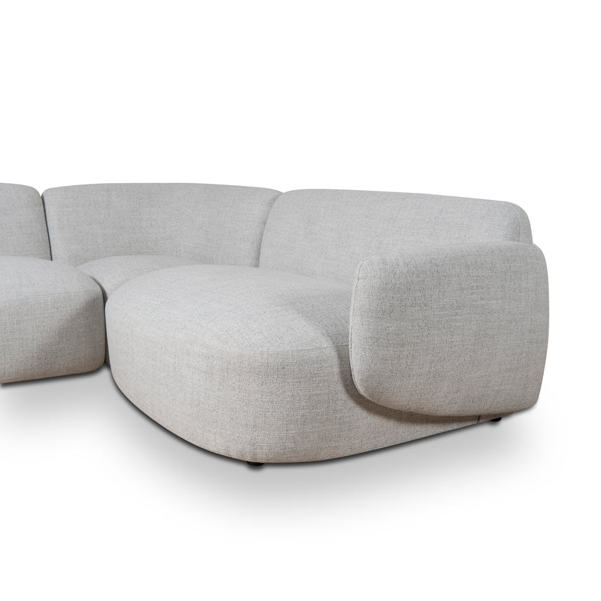 Right Chaise Modular Sofa - Cloud Grey