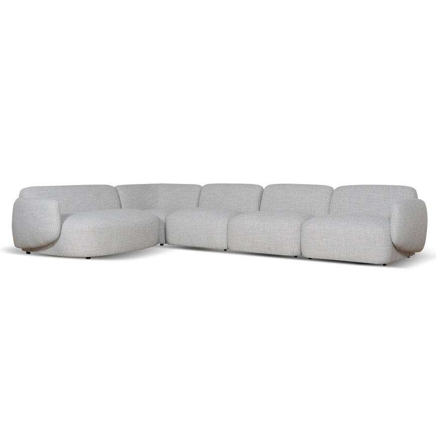 Left Chaise Modular Sofa - Cloud Grey