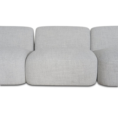 Left Chaise Modular Sofa - Cloud Grey