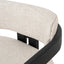 Black Armchair - Linen