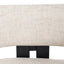 Black Armchair - Linen