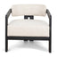 Black Armchair - Linen