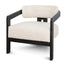 Black Armchair - Linen