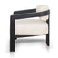Black Armchair - Linen