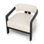 Black Armchair - Linen
