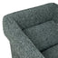 Swivel Armchair - Green Boucle