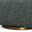 Swivel Armchair - Green Boucle