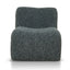 Fabric Lounge Chair - Green Boucle