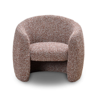 Armchair - Rustic Brown Boucle