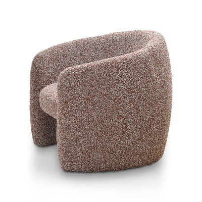 Armchair - Rustic Brown Boucle