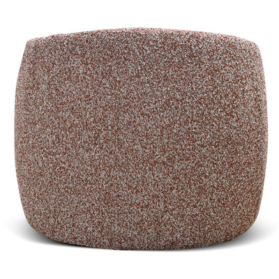 Armchair - Rustic Brown Boucle