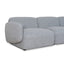 Right Chaise Modular Sofa - Glacier Grey