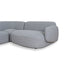 Right Chaise Modular Sofa - Glacier Grey