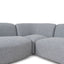Left Chaise Modular Sofa - Glacier Grey