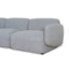 Left Chaise Modular Sofa - Glacier Grey