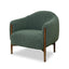 Fabric Armchair - Moss Green