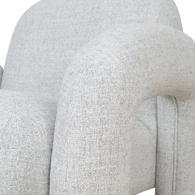 Fabric Armchair - Cloud Grey