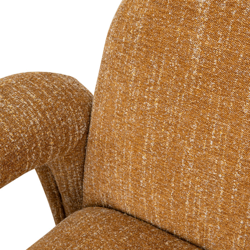 Fabric Armchair - Ginger Brown