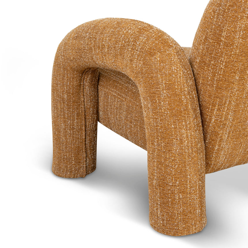 Fabric Armchair - Ginger Brown