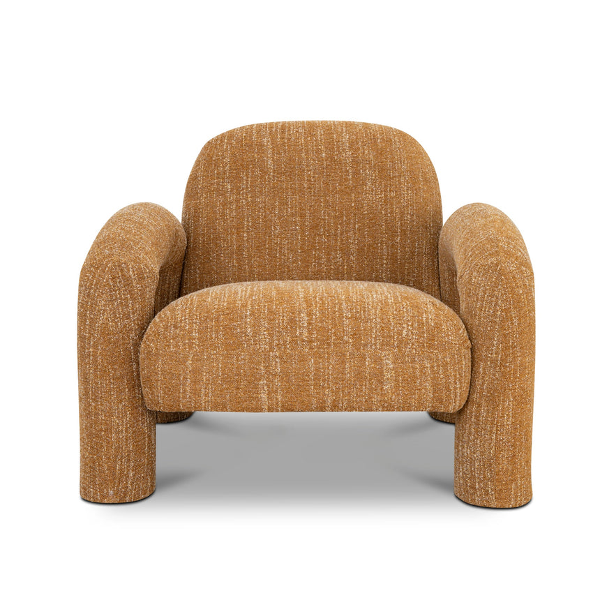 Fabric Armchair - Ginger Brown