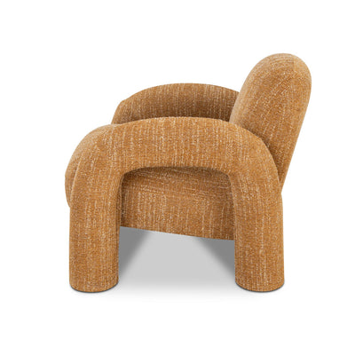 Fabric Armchair - Ginger Brown