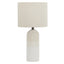 Clayton Modern Ceramic Table Lamp Cream
