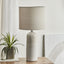Clayton Modern Ceramic Table Lamp Cream