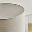Clayton Modern Ceramic Table Lamp Cream