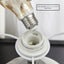 Maze Modern Ceramic Table Lamp White