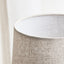 Maze Modern Ceramic Table Lamp White