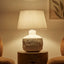 Cleo Table Lamp White