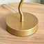 Lulu Squiggle Table Lamp Gold (Set of 2)