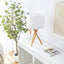 Byron Tripod Table Lamp Natural (Set of 2)