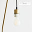 Astrid Hanging Floor Lamp Gold