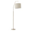 Astrid Hanging Ribbed Floor Lamp Oat