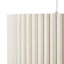 Astrid Hanging Ribbed Floor Lamp Oat