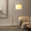 Astrid Hanging Ribbed Floor Lamp Oat