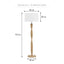 Harper Floor Lamp Natural