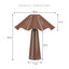 Zola Table Lamp Cocoa