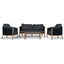 4pcs Outdoor Lounge Set - Anthracite