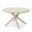 6 Seater Outdoor Corner Set - Cream White
