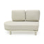 6 Seater Outdoor Corner Set - Cream White