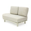 6 Seater Outdoor Corner Set - Cream White