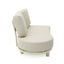 6 Seater Outdoor Corner Set - Cream White