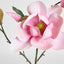 Magnolia Flower Stem With 2 Heads & Bud 87cm Pink