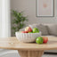 Flora Marble Bowl White Medium