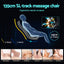 Livemor Massage Chair Electric Recliner Double Core Mechanism Massager ROWA White